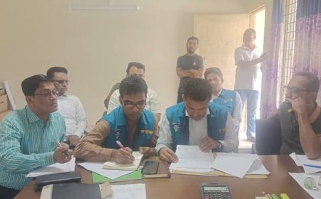 কমলনগর(এলজিইডি)অফিসে দুদকের অভিযান