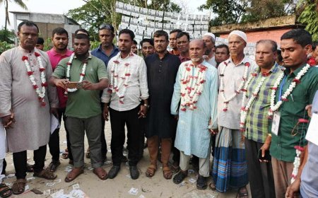 দোয়ারাবাজারে শ্রমিক সংগঠনের ত্রি-বার্ষিক নির্বাচন সম্পন্ন: সভাপতি পদে লায়েক হোসেন নির্বাচিত ।