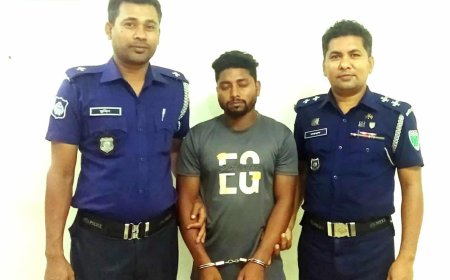 জুড়ীতে দেড় মাসের সাজাপ্রাপ্ত আসামি ইসলাম গ্রেফতার 