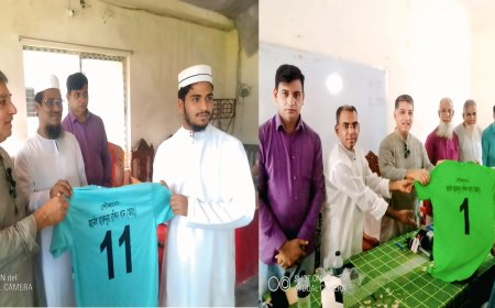 ‎বেতাগীতে অবসরপ্রাপ্ত কর্নেল হারুনুর রশিদ খানের উদ্যোগে বিভিন্ন শিক্ষা প্রতিষ্ঠানে ক্রীড়া সামগ্রী বিতরণ ।