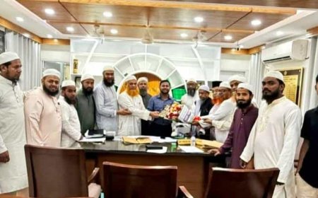 হাটহাজারীতে নবাগত ইউএনও'র সাথে অন্যায় বিরোধী সচেতন নাগরিক সমাজের  মতবিনিময়।