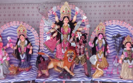 মহাষষ্ঠীর মধ্য দিয়ে নাগরপুরে আনুষ্ঠানিকভাবে শারদীয় দুর্গোৎসব শুরু