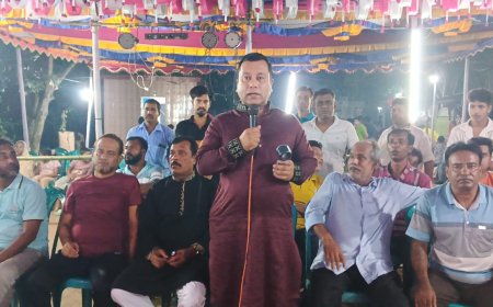 নাগরপুরে বিভিন্ন পূজা মন্ডপ পরিদর্শনে জননেতা মোঃ মাইনুল আলম খান কনক 