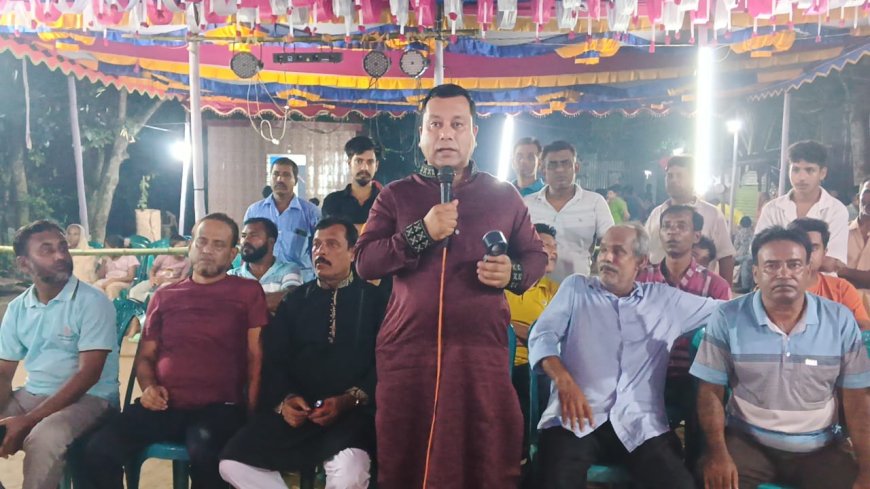 নাগরপুরে বিভিন্ন পূজা মন্ডপ পরিদর্শনে জননেতা মোঃ মাইনুল আলম খান কনক 