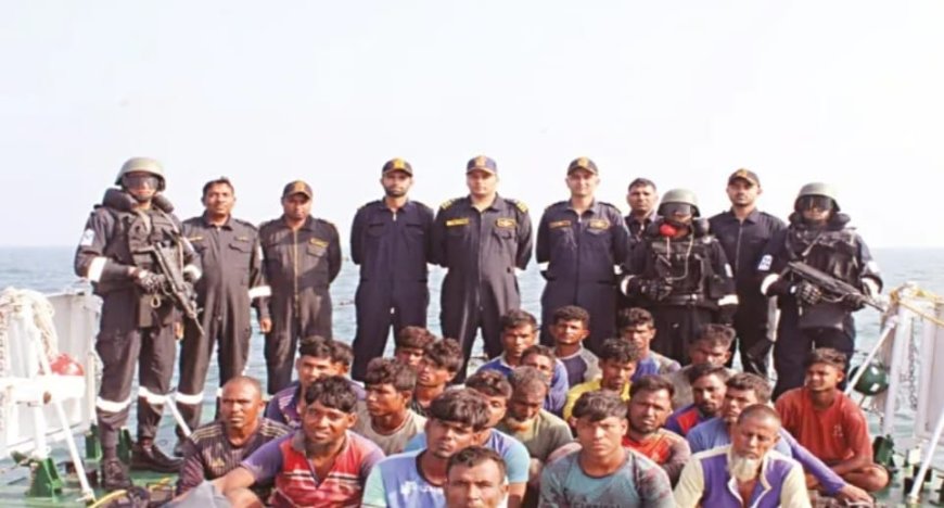 ভারতীয় জলসীমায় অনুপ্রবেশের দায়ে গ্রেপ্তার 79, জন বাংলাদেশি ধীবর 